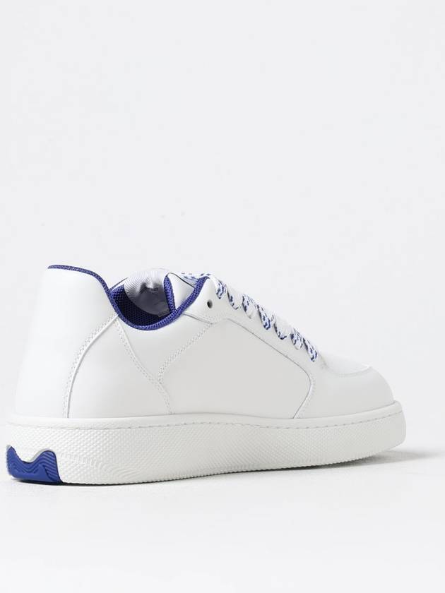 Stock Leather Low Top Sneakers White - BURBERRY - BALAAN 4