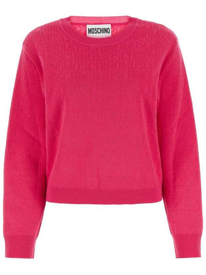 Sweater A09027700 1217 PINK - MOSCHINO - BALAAN 2