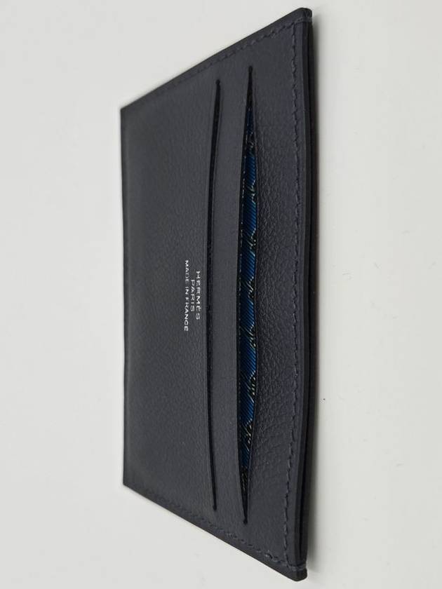 Citizen Twill Card Wallet Caban Blue Sapphire - HERMES - BALAAN 8