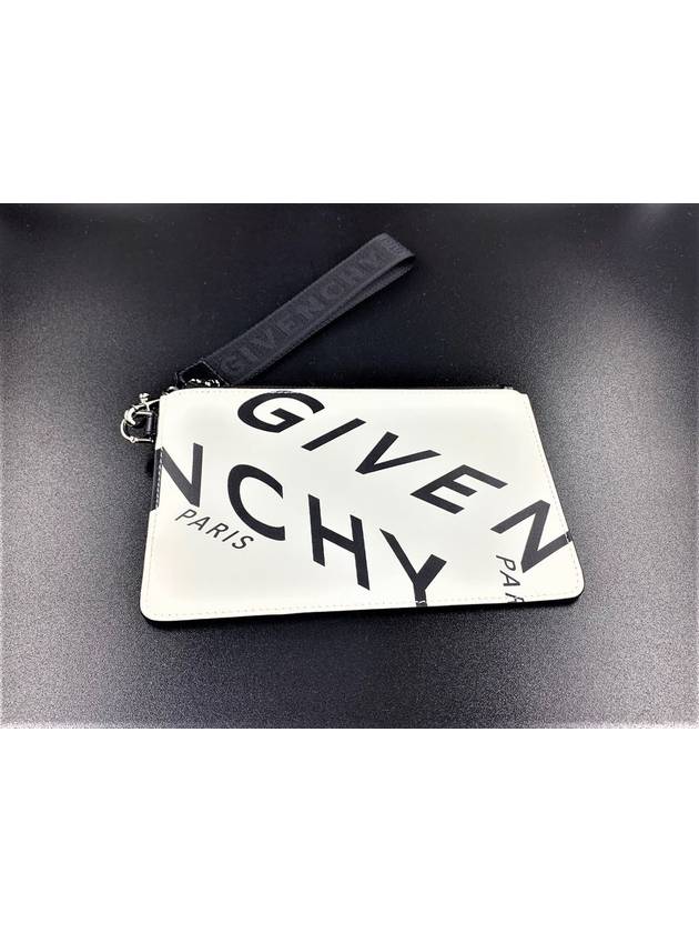 Women Clutch Bag White BK603P116 - GIVENCHY - BALAAN 3