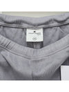 Logo Contrast Mini Shorts Shorts Smoke Gray Black 124JSH037JS0070 B102 - COURREGES - BALAAN 5
