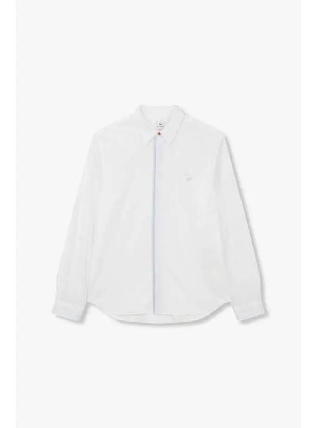 PS color matching point easy shirt white - PAUL SMITH - BALAAN 1