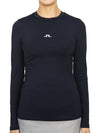 Golf Tekla Crew Neck Top GWJT08805 6855 Women's Tekla Crew Neck Top - J.LINDEBERG - BALAAN 2