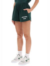 Wellness Club Cotton Shorts Forest Green - SPORTY & RICH - BALAAN 5