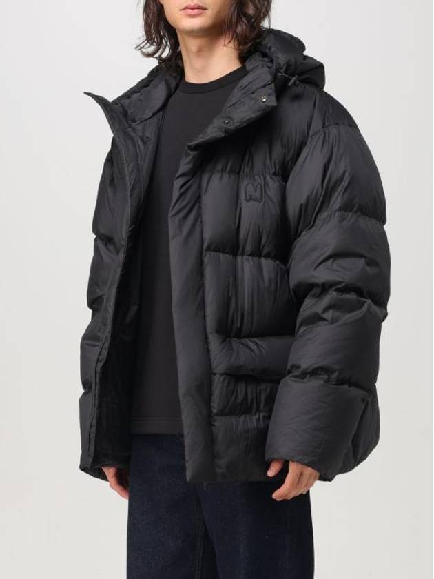 The Mwave Patch Nylon Down Jacket Black - MSGM - BALAAN 5