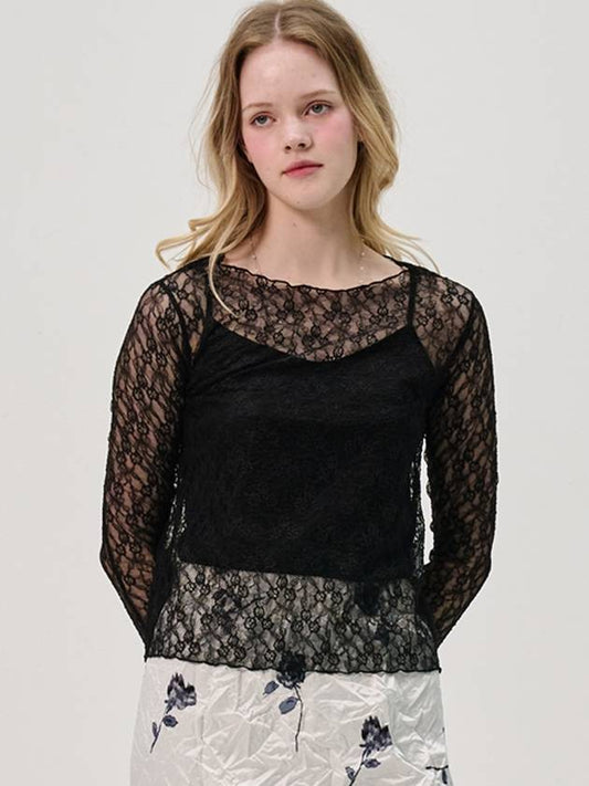 Serena Lace Seethrough Top_Black - SORRY TOO MUCH LOVE - BALAAN 2