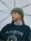 ANC SHOT KNIT BEANIE KHAKI - ANOETIC - BALAAN 3