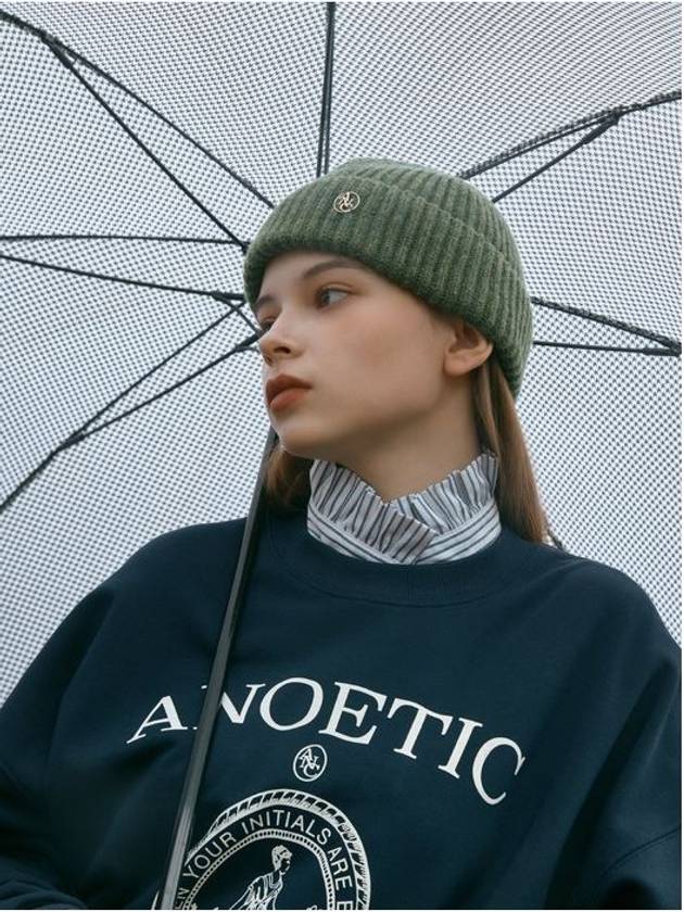 ANC SHOT KNIT BEANIE_KHAKI - ANOETIC - BALAAN 2