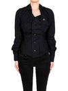 Drunken Logo Shirt Black - VIVIENNE WESTWOOD - BALAAN 2