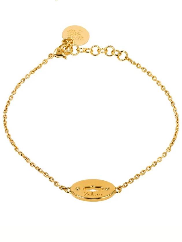 Bayswater Chain Link Bracelet Golden - MULBERRY - BALAAN 6