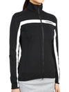 Janice Full Zip-up Jacket Black - J.LINDEBERG - BALAAN 5