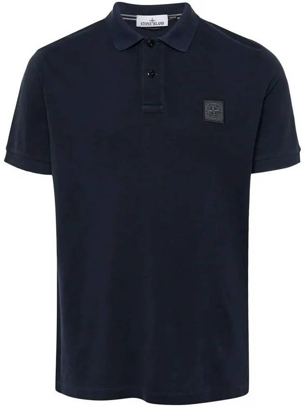 24SS Stone Island Cotton Pique Short Sleeve Polo T-Shirt_Slim Fit 80152SC67 A0020 - POLO RALPH LAUREN - BALAAN 2