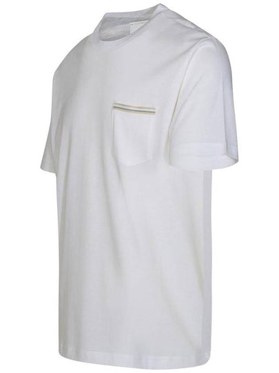 Eleventy White Cotton T-Shirt - ELEVENTY MILANO - BALAAN 2