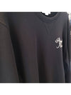 Logo Embroidery Print Sweatshirt Black - ALEXANDER MCQUEEN - BALAAN 8