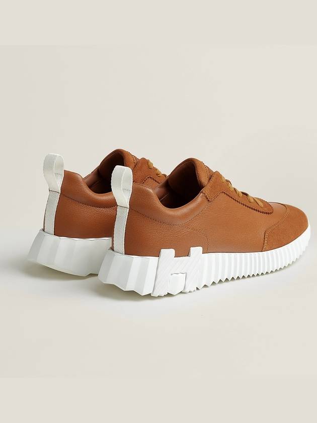 Bouncing Low Top Sneakers Brown - HERMES - BALAAN 5