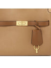 Lee Radziwill Small Double Tote Bag Brown - TORY BURCH - BALAAN 9