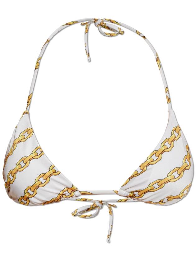 Versace Bikini Top, Women's, Cream - VERSACE - BALAAN 1