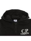 Brushed hood zip up 15CKSS019B 003878W 999 - CP COMPANY - BALAAN 4