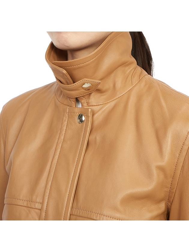 16441011650 BACIO 002 Women s Leather Jacket - MAX MARA - BALAAN 9