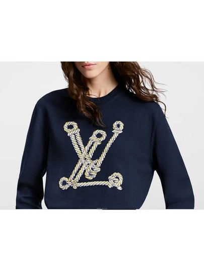 1AFLWJ NEW Nautical LV Pullover Knit - LOUIS VUITTON - BALAAN 2