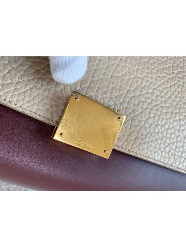 Trapeze medium gold plated - CELINE - BALAAN 9