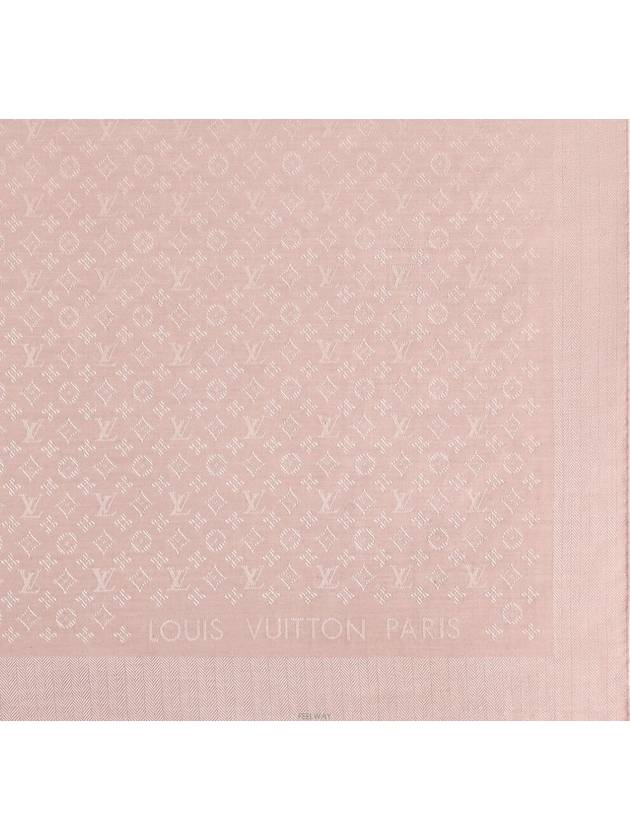 Evermore Monogram Scarf Pink - LOUIS VUITTON - BALAAN 6