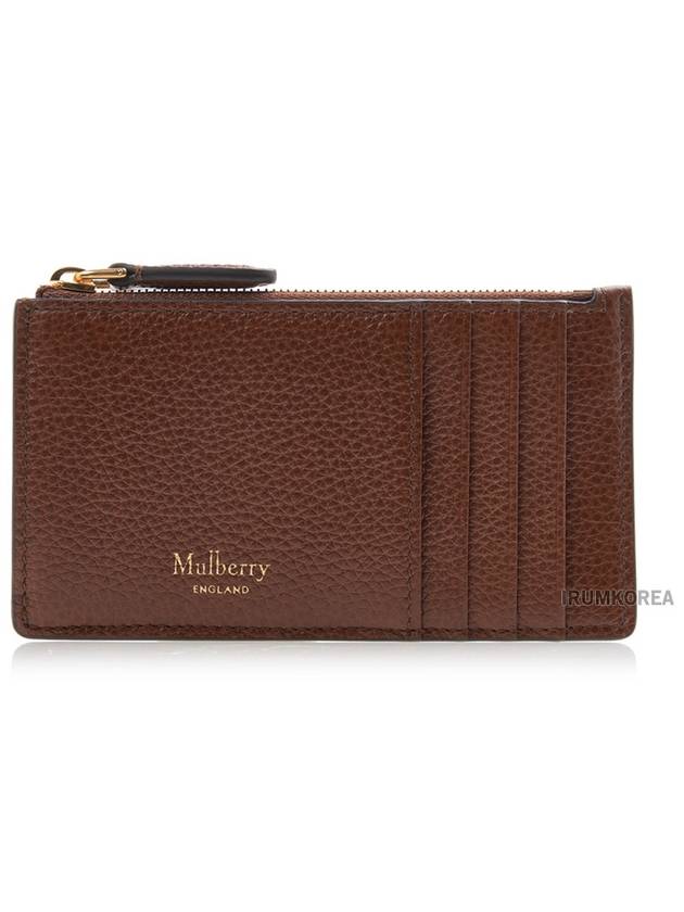 Continental Zipper Long Card Holder Oak RL7976 552G110 - MULBERRY - BALAAN 2