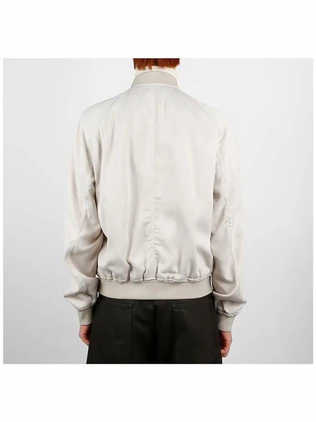 Cady Zip-Up Bomber Jacket White - TOM FORD - BALAAN 5