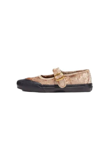 Velvet Merry Jane Low Top Sneakers Bronze - VANS - BALAAN 1