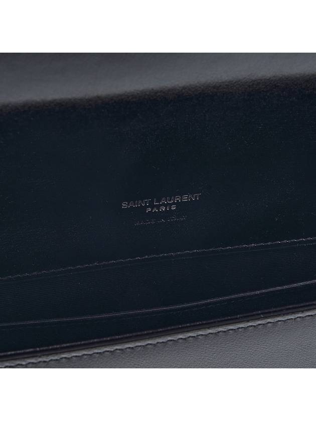 Cassandre Stud Clutch Bag Black - SAINT LAURENT - BALAAN 11