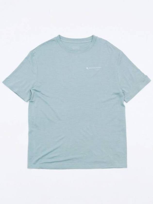 Men's Narfi Short Sleeve T-Shirt Fluorite Grey - KLATTERMUSEN - BALAAN 2