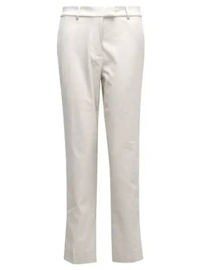 Women's Lux 4 Way Stretch Twill Straight Pants Beige - G/FORE - BALAAN 2