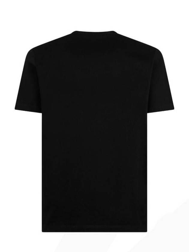 Crystals Cool Fit Short Sleeve T-Shirt Black - DSQUARED2 - BALAAN 3