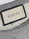 L Gray Hollywood UFO embroidery sweatshirt 475373 - GUCCI - BALAAN 4