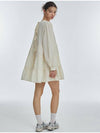 CanCan Long Sleeve One Piece Ivory - MANAVIS7 - BALAAN 4