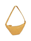 Croissant Medium Soft Nappa Leather Cross Bag Butter - LEMAIRE - BALAAN 4