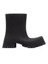 Rubber Trooper Ankle Boots Black - BALENCIAGA - BALAAN 1