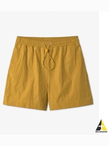 Waist Banding Shorts Pants Yellow I10932B00018596LP - MONCLER - BALAAN 1