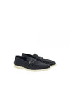 Gancini Ornament Deconstructed Loafers Black - SALVATORE FERRAGAMO - BALAAN 1