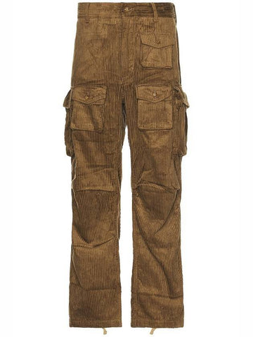 FA Cotton Corduroy Straight Pants Khaki - ENGINEERED GARMENTS - BALAAN 1