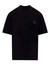 Slim Drop Short Sleeve T-Shirt Black - NEIL BARRETT - BALAAN 2