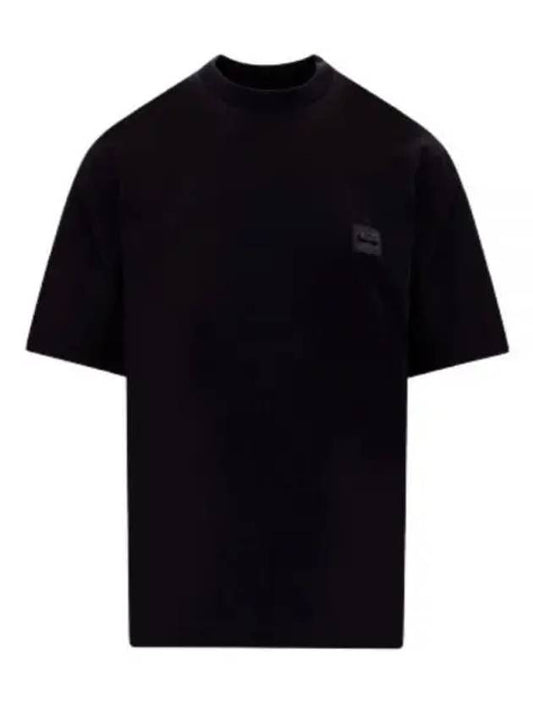 Slim Drop Short Sleeve T-Shirt Black - NEIL BARRETT - BALAAN 1
