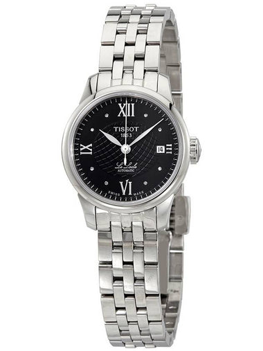 Tissot Le Locle Automatic Black Diamond Dial Ladies Watch T41.1.183.56 - TISSOT - BALAAN 1