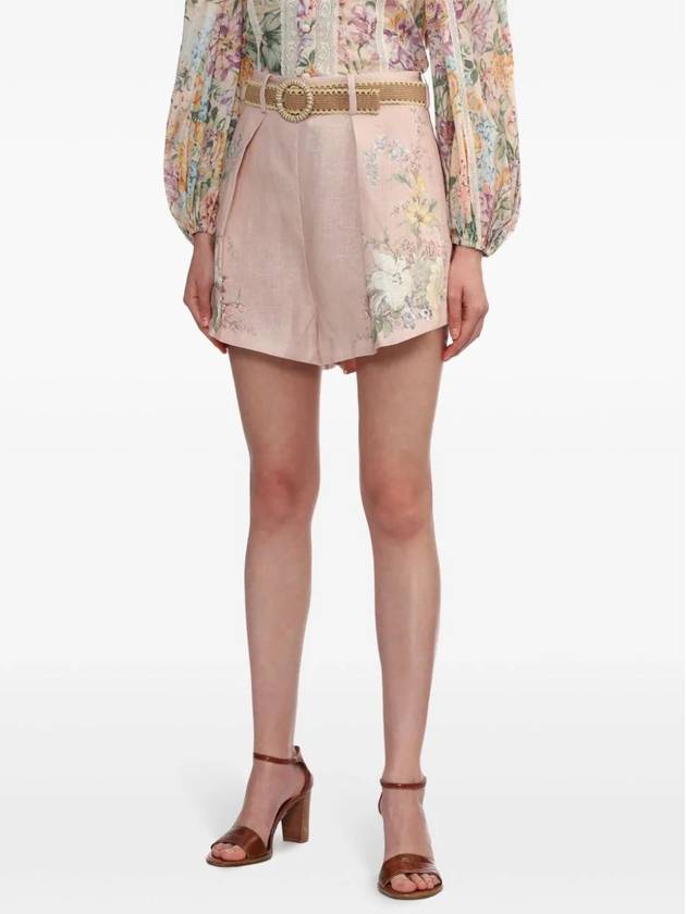 Zimmermann Shorts Pink - ZIMMERMANN - BALAAN 3