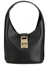 Buckle Hobo Shoulder Bag Black - SALVATORE FERRAGAMO - BALAAN 2