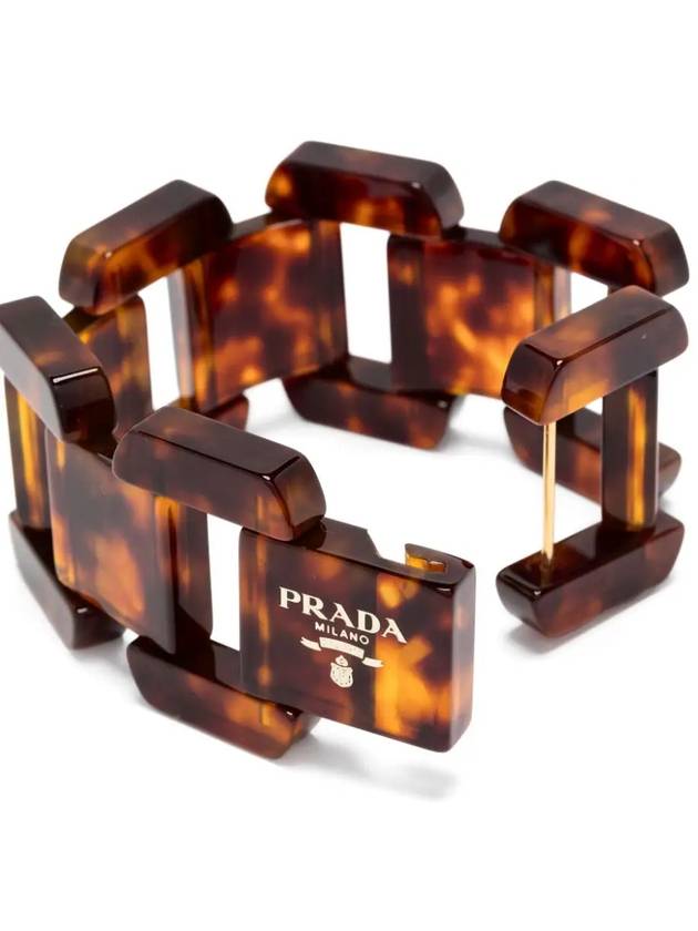 logo-stamp bracelet - PRADA - BALAAN 3