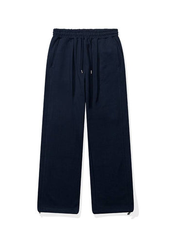 String Wide Pants Navy - BATTRACT - BALAAN 1