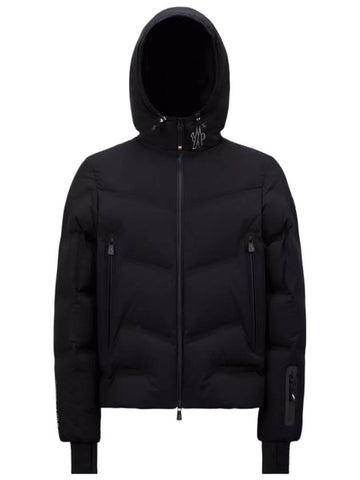 Grenoble Arcesaz Short Padding Black - MONCLER - BALAAN 1