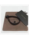 Intrecciato Double Line Bracelet Dark Brown - BOTTEGA VENETA - BALAAN 9