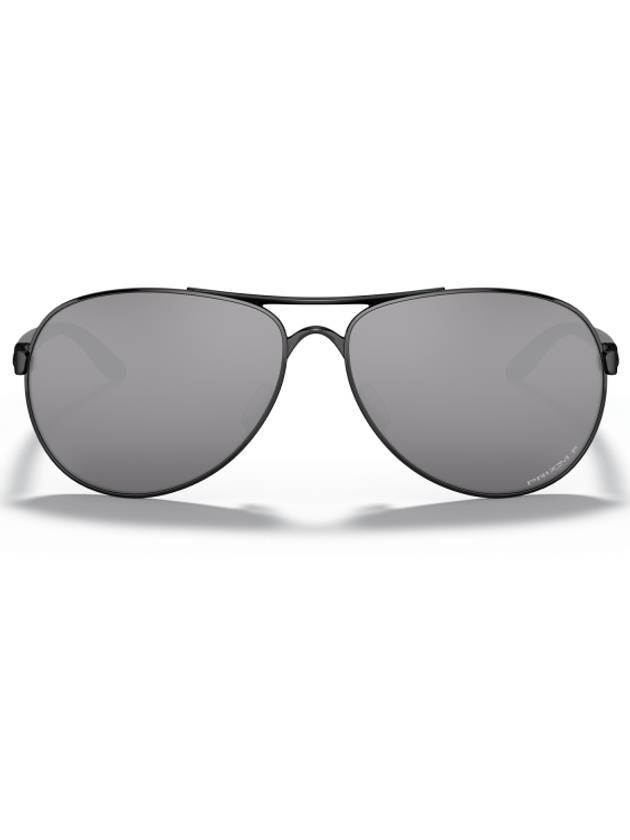 Feedback Polished Chrome Sunglasses Black - OAKLEY - BALAAN 3